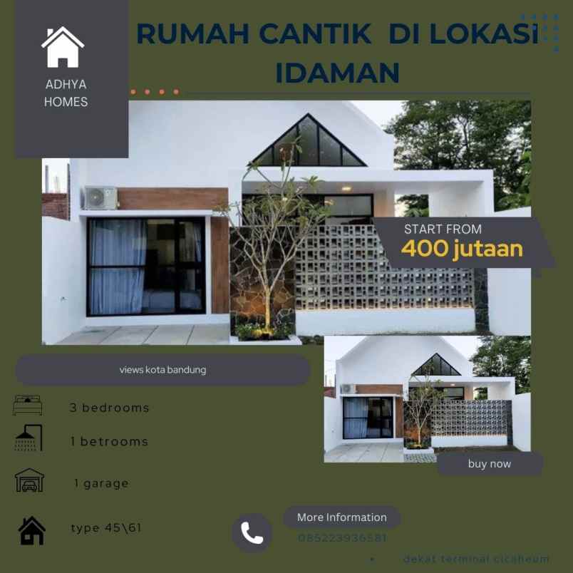 dijual rumah jatihandap