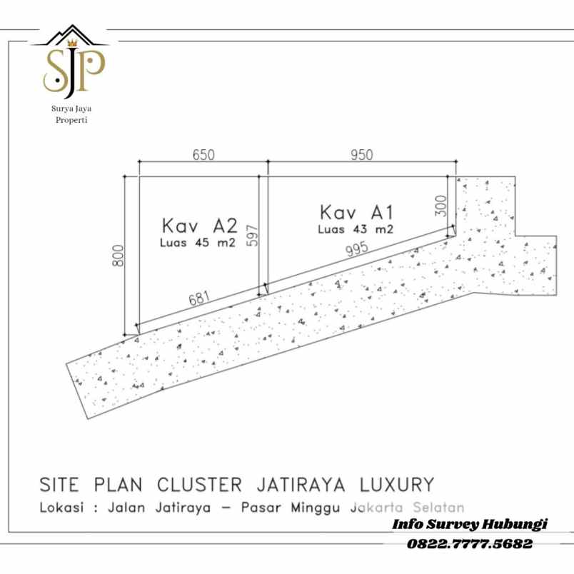 dijual rumah jatiraya pasar minggu