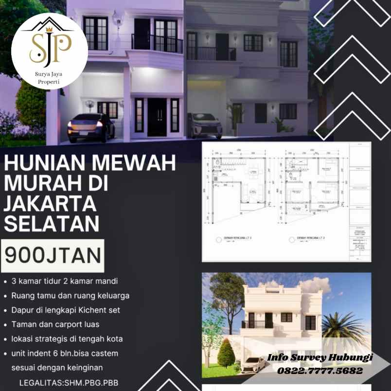 dijual rumah jatiraya pasar minggu