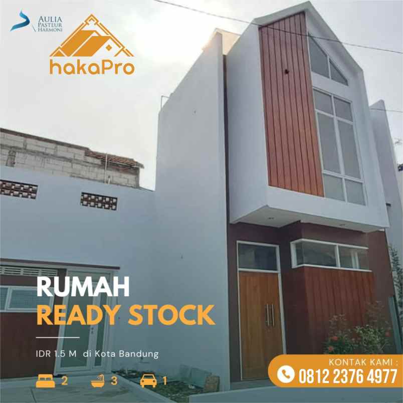 dijual rumah jl budi pasteur bandung