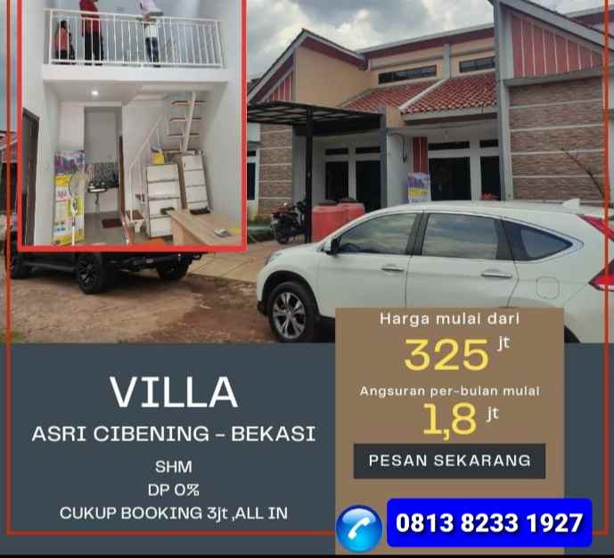 dijual rumah jl ciben8ng raya setu kab