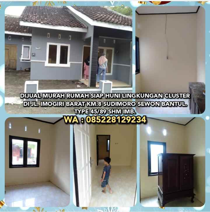 dijual rumah jl imogiri barat km 8