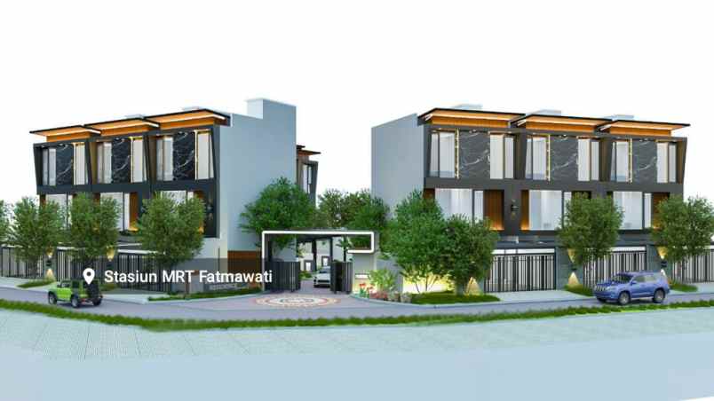 dijual rumah jl rs fatmawati raya