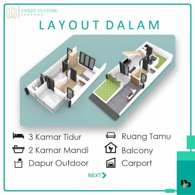 dijual rumah jl serpong tangerang selatan