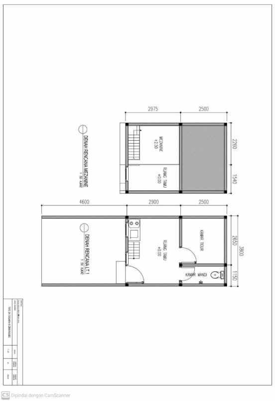 dijual rumah jl swadaya mekarsari kec