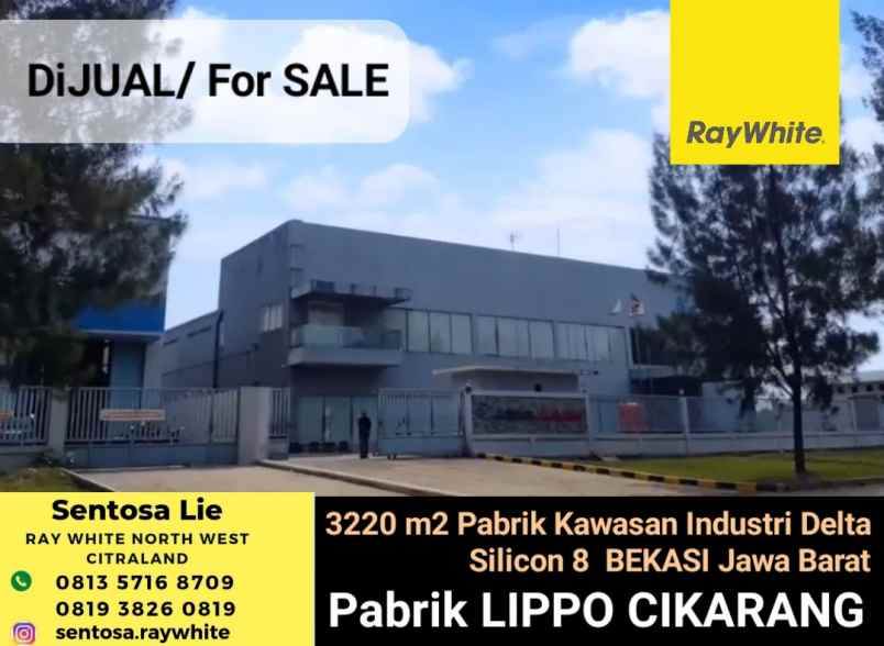 dijual rumah kawasan indistri delta