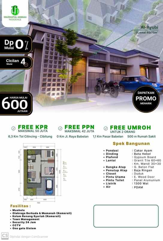 dijual rumah kebalen