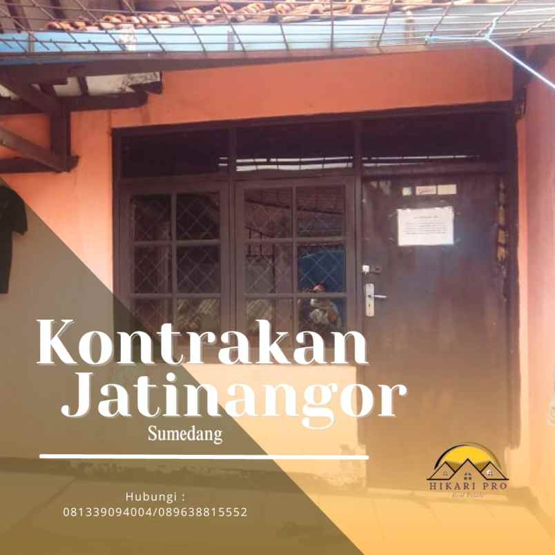 dijual rumah kec jatinangor kab sumendang