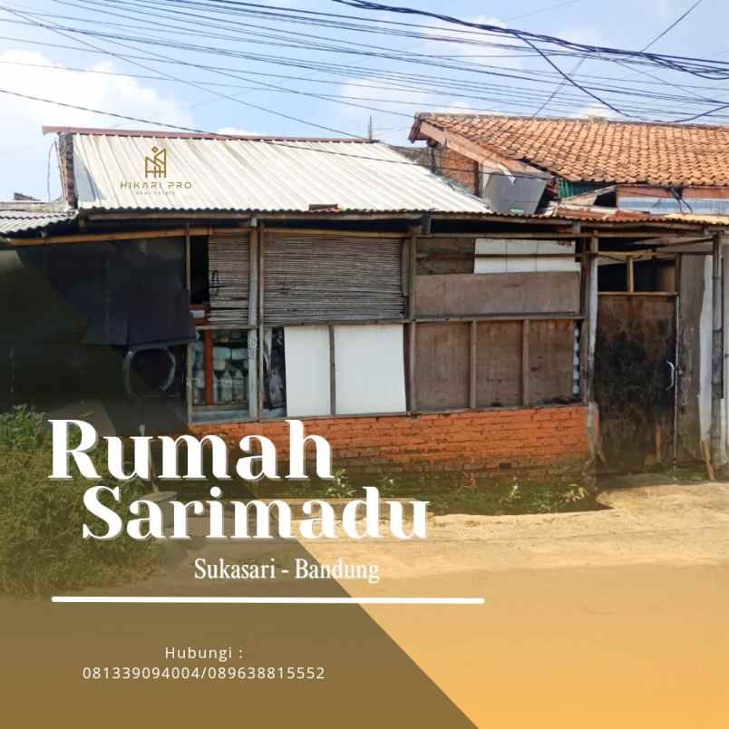 dijual rumah kec sukasari