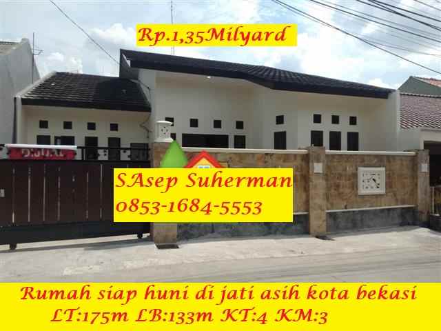 dijual rumah komsen jati asih bekasi