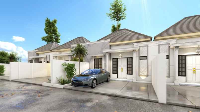 dijual rumah konsep modern dekat sleman city hall