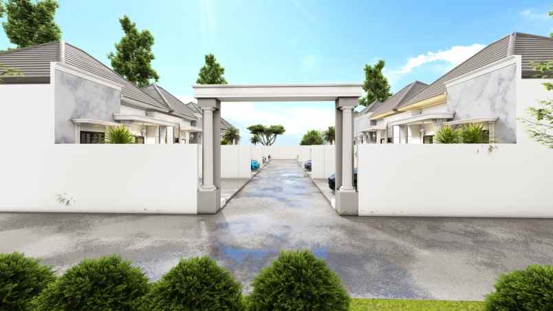 dijual rumah konsep modern dekat sleman city hall