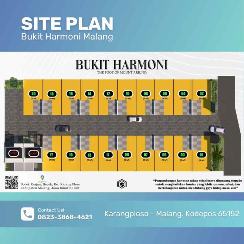 dijual rumah malang dekat kota batu