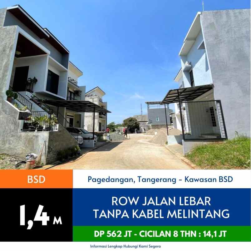 dijual rumah mewah murah di bsd serpong