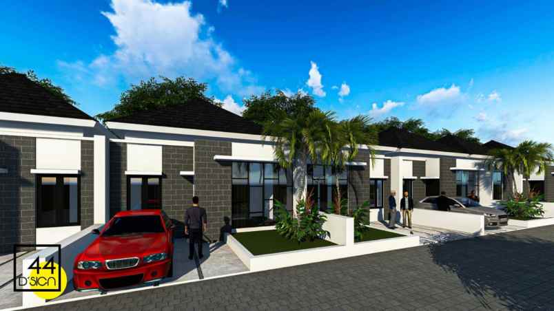 dijual rumah modern di cisarua bandung
