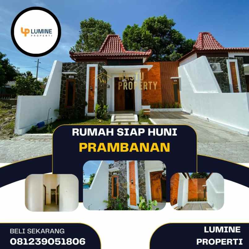 dijual rumah murah cantik dekat prambanan