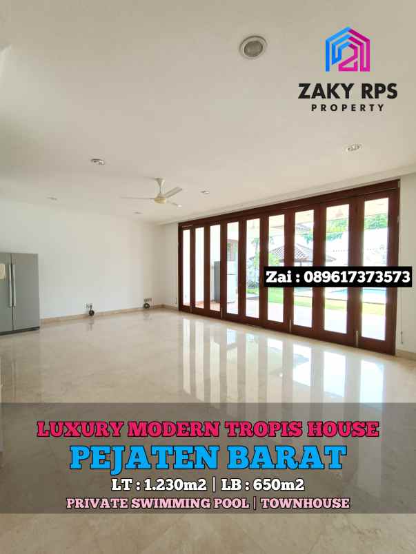 dijual rumah pejaten barat