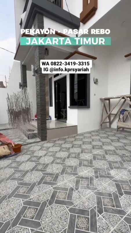 dijual rumah pekayon pasar rebo