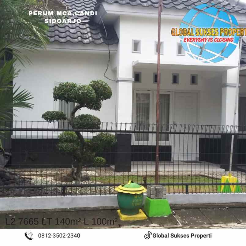 dijual rumah perumahan mca