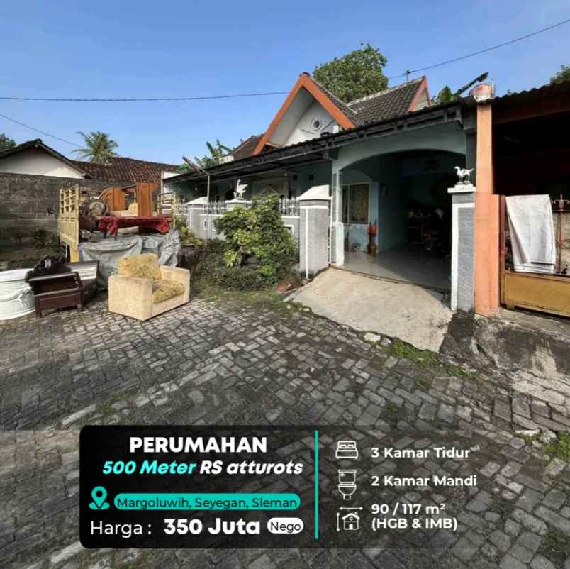 dijual rumah rs atturots