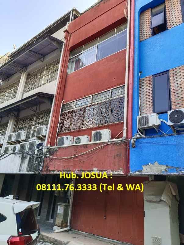 dijual rumah ruko jl garuda kemayoran