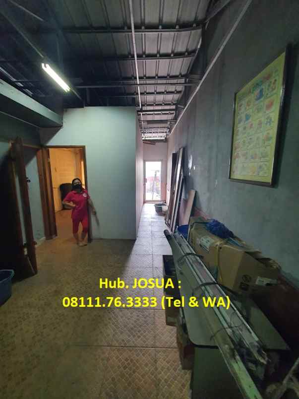 dijual rumah ruko jl garuda kemayoran