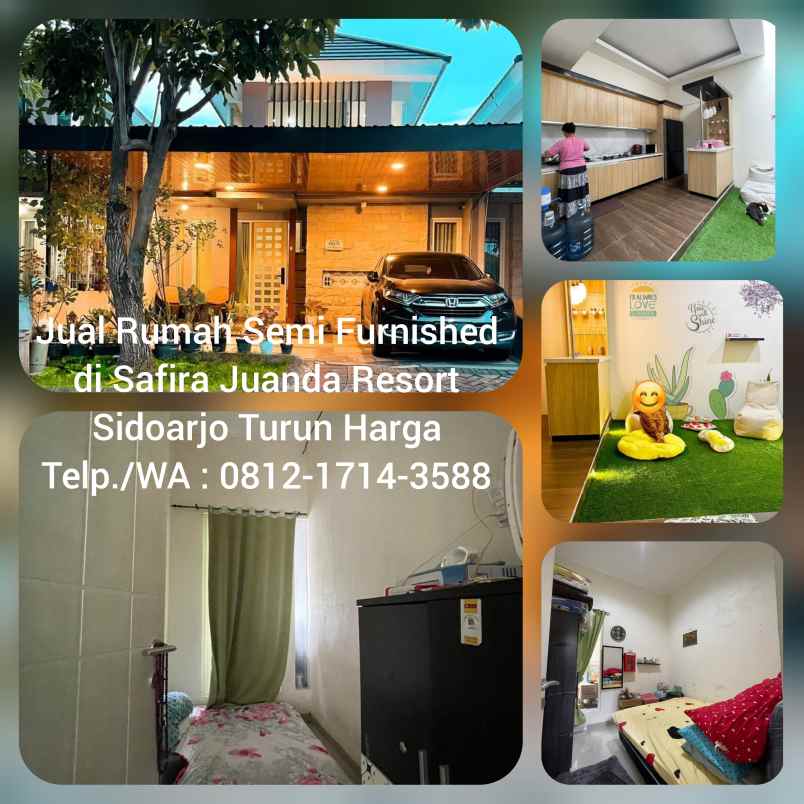 dijual rumah safira juanda resort