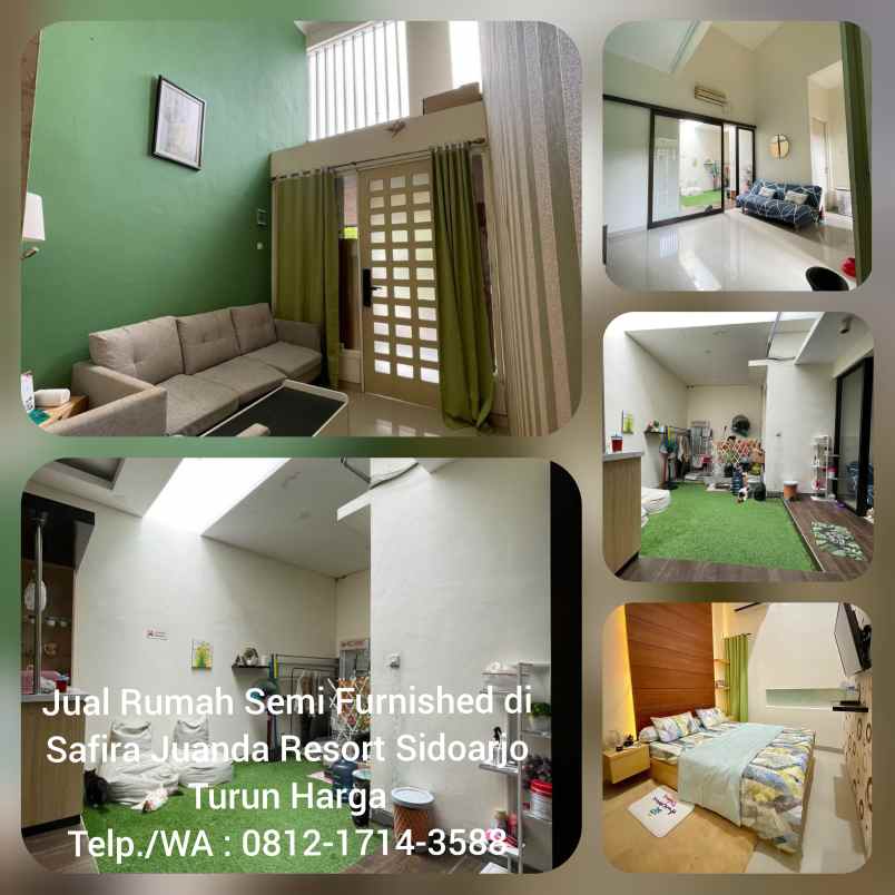 dijual rumah safira juanda resort