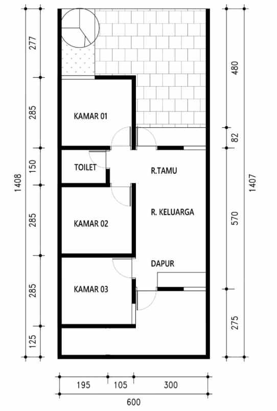 dijual rumah sambiroto purwomartani kec