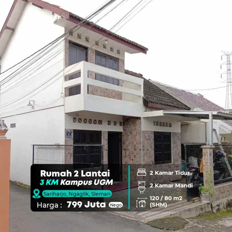 dijual rumah sariharjo