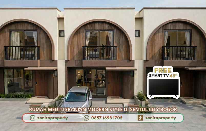 dijual rumah sentul city bogor