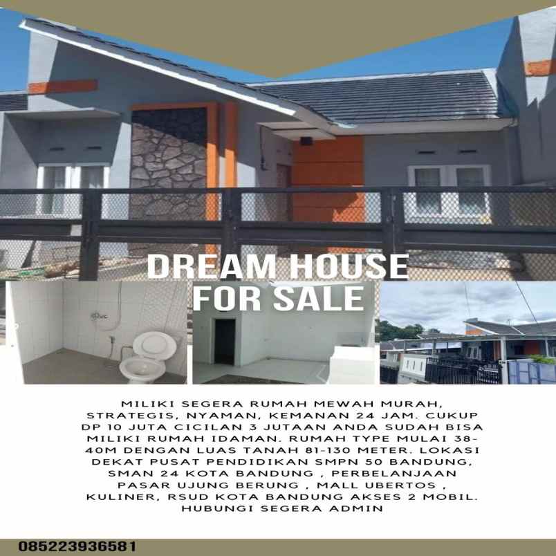 dijual rumah ujung berung