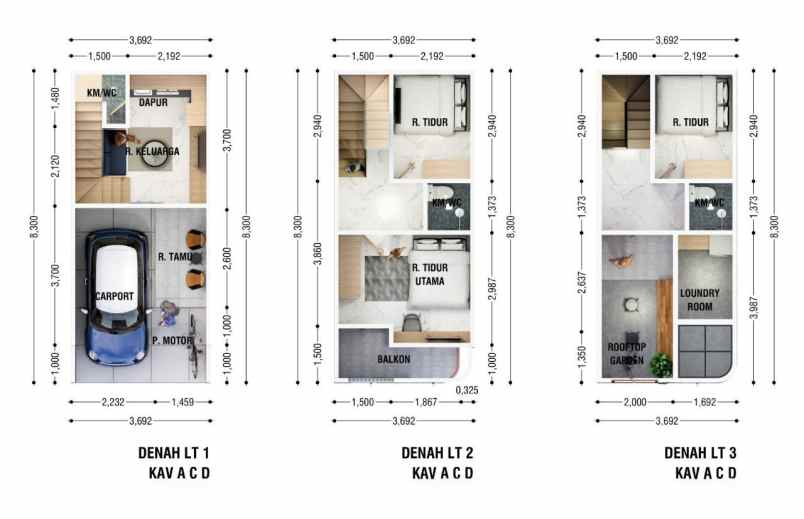 dijual rumah utan kayu