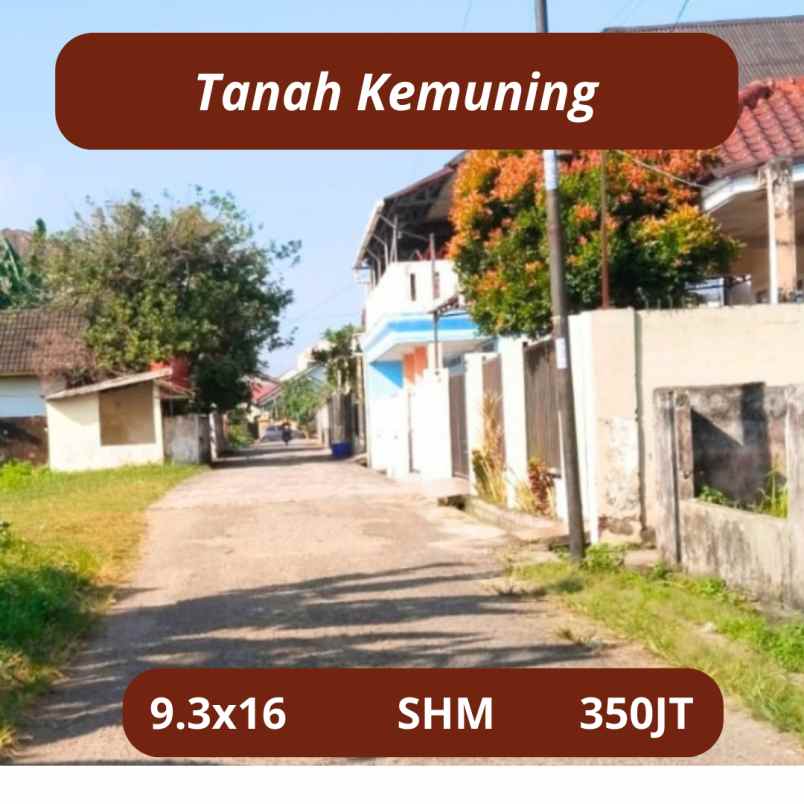 dijual tanah area kemuning abi hasan