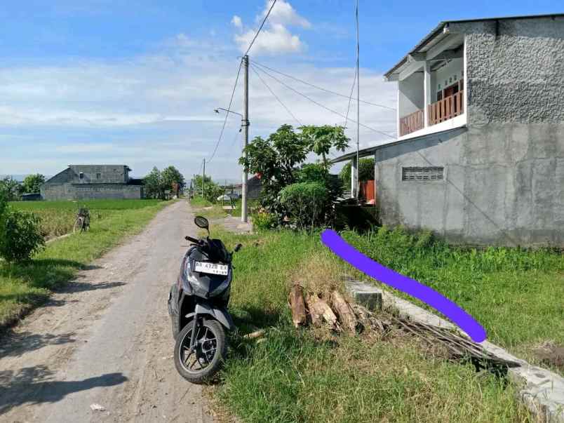 dijual tanah berbah