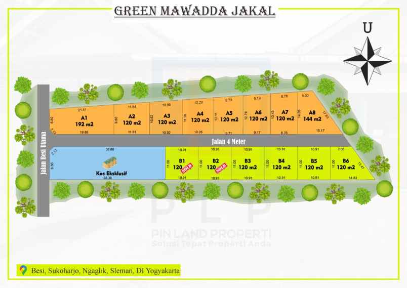 dijual tanah besi sukoharjo ngaglik sleman