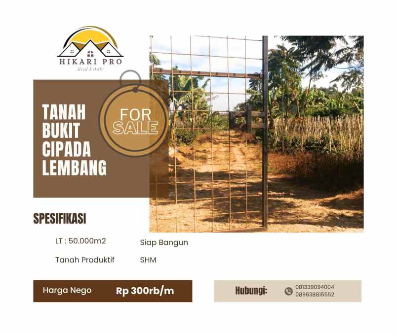 dijual tanah bukit senyum cipada