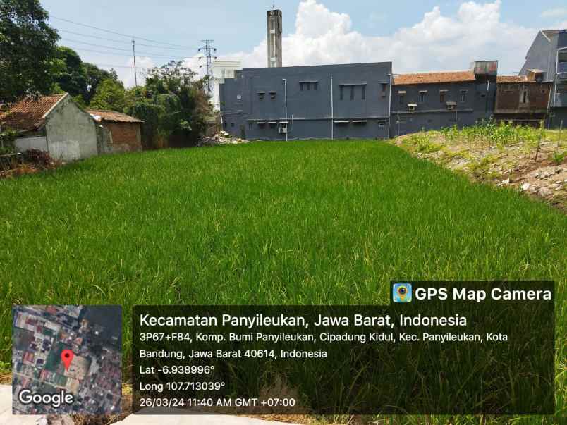 dijual tanah cipadung