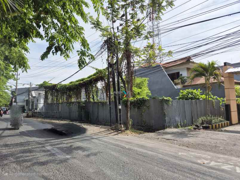 dijual tanah di raya klampis semolo jalan kembar