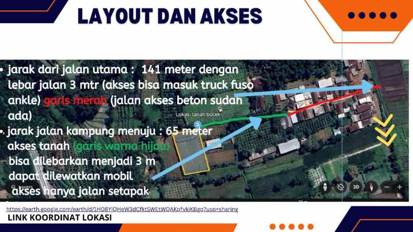dijual tanah dusun bocek karangploso