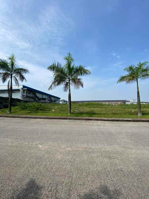dijual tanah industri modern cikande