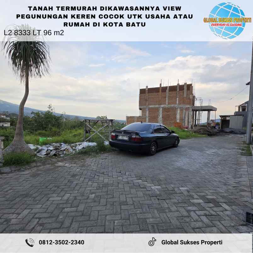 dijual tanah jalan patimura temas