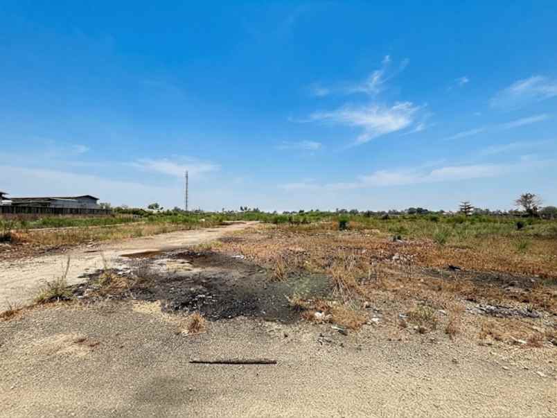 dijual tanah jalan raya cikarang