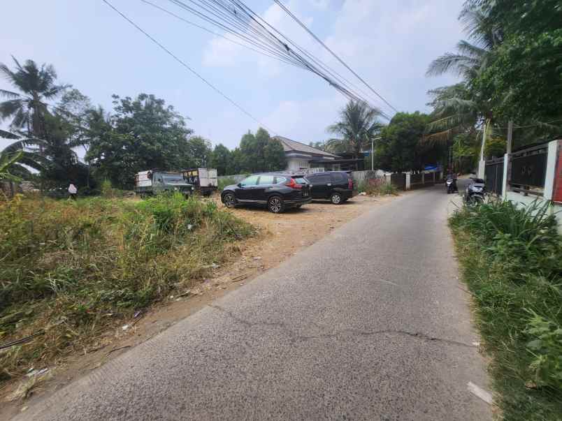 dijual tanah jalan raya cilodong