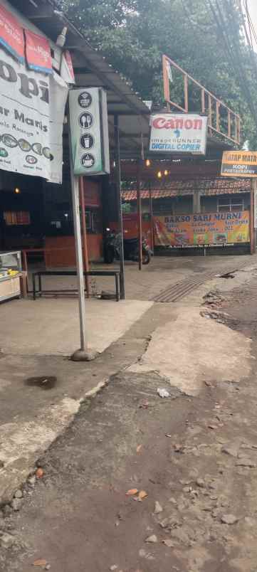 dijual tanah jalan raya kalimulya depok