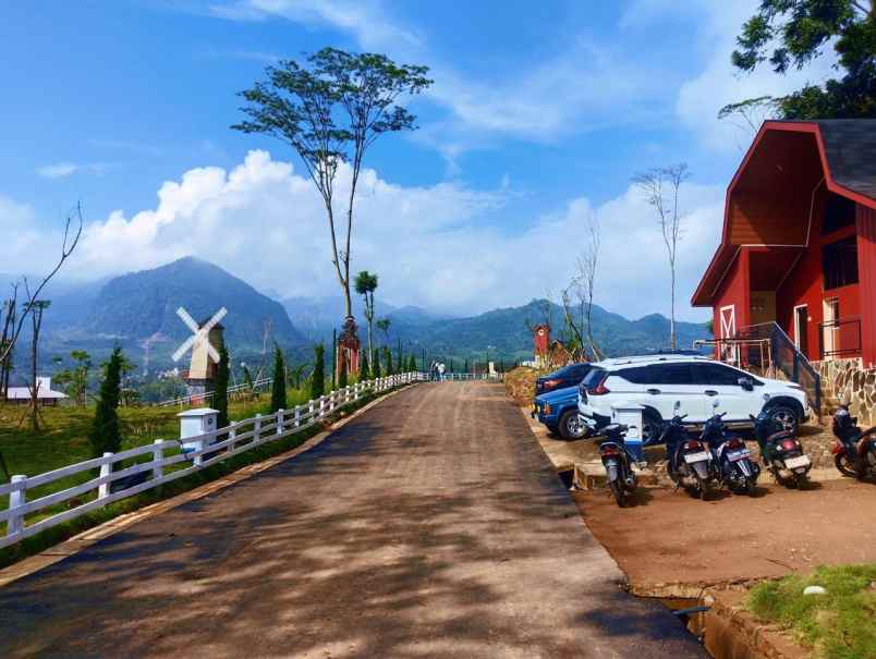 dijual tanah jalan raya puncak dua