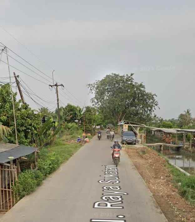 dijual tanah jalan raya sukamulya