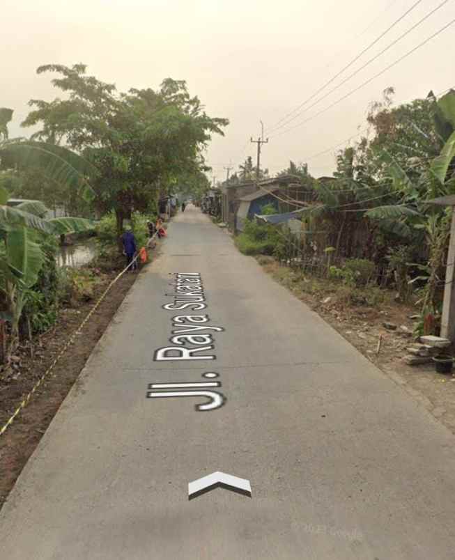 dijual tanah jalan raya sukamulya