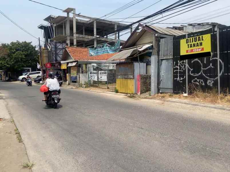 dijual tanah jalan raya sukmajaya