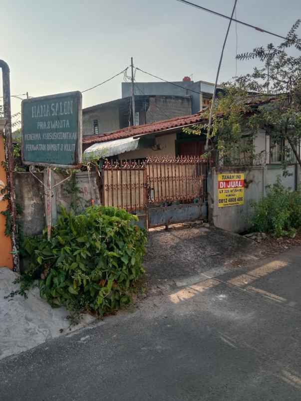 dijual tanah jl buaran duren sawit